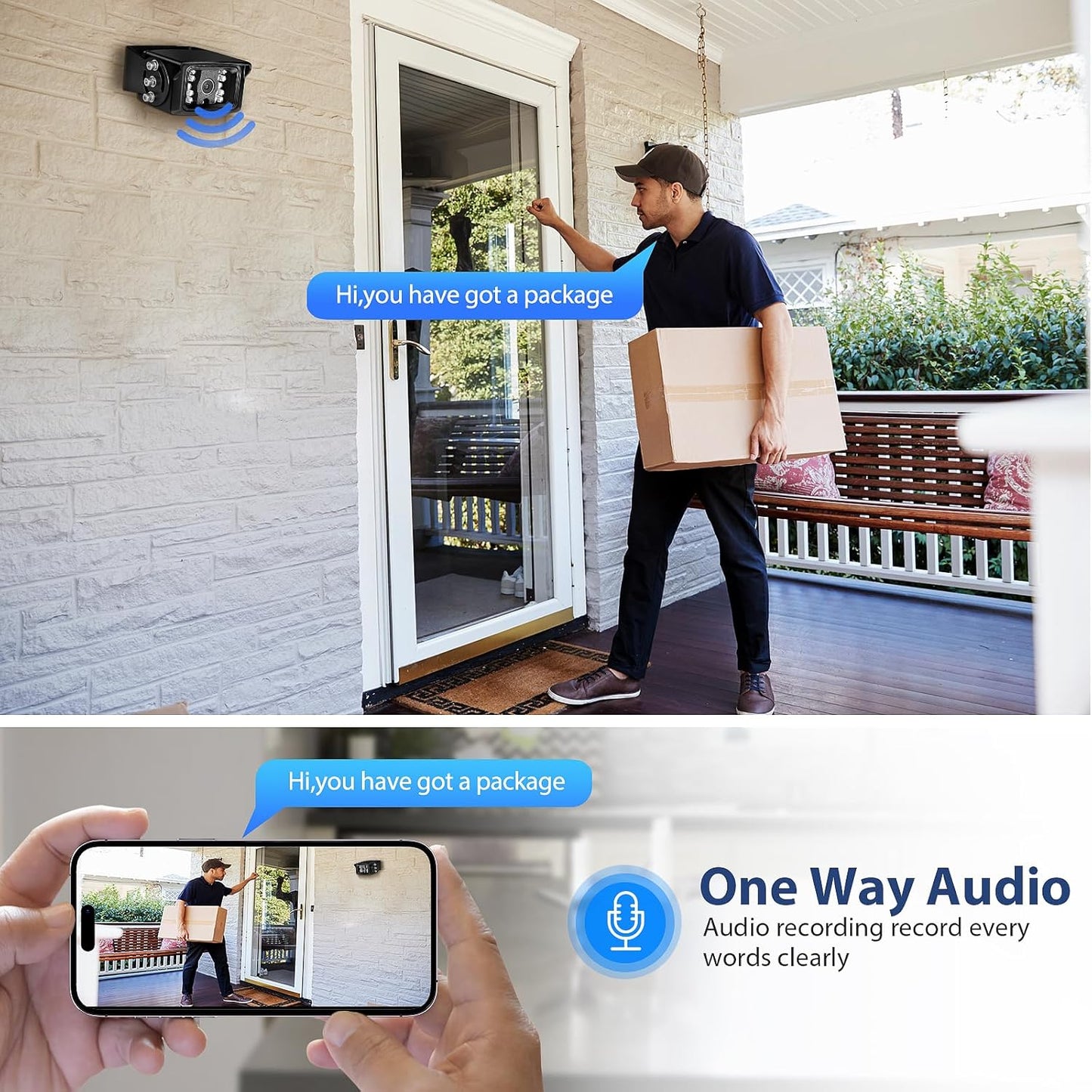 MWRCTV 4MP Mini PoE IP Dome Camera for Outdoor Security Surveillance DEMO