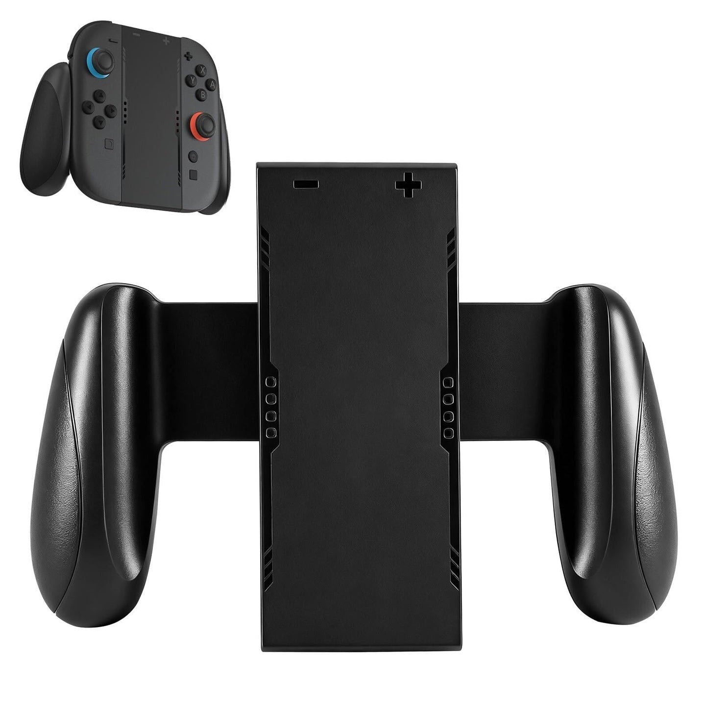 Joy-Con Controllers Grip for Nintendo Switch 2 Console, Black, 2-Pack Size DEMO