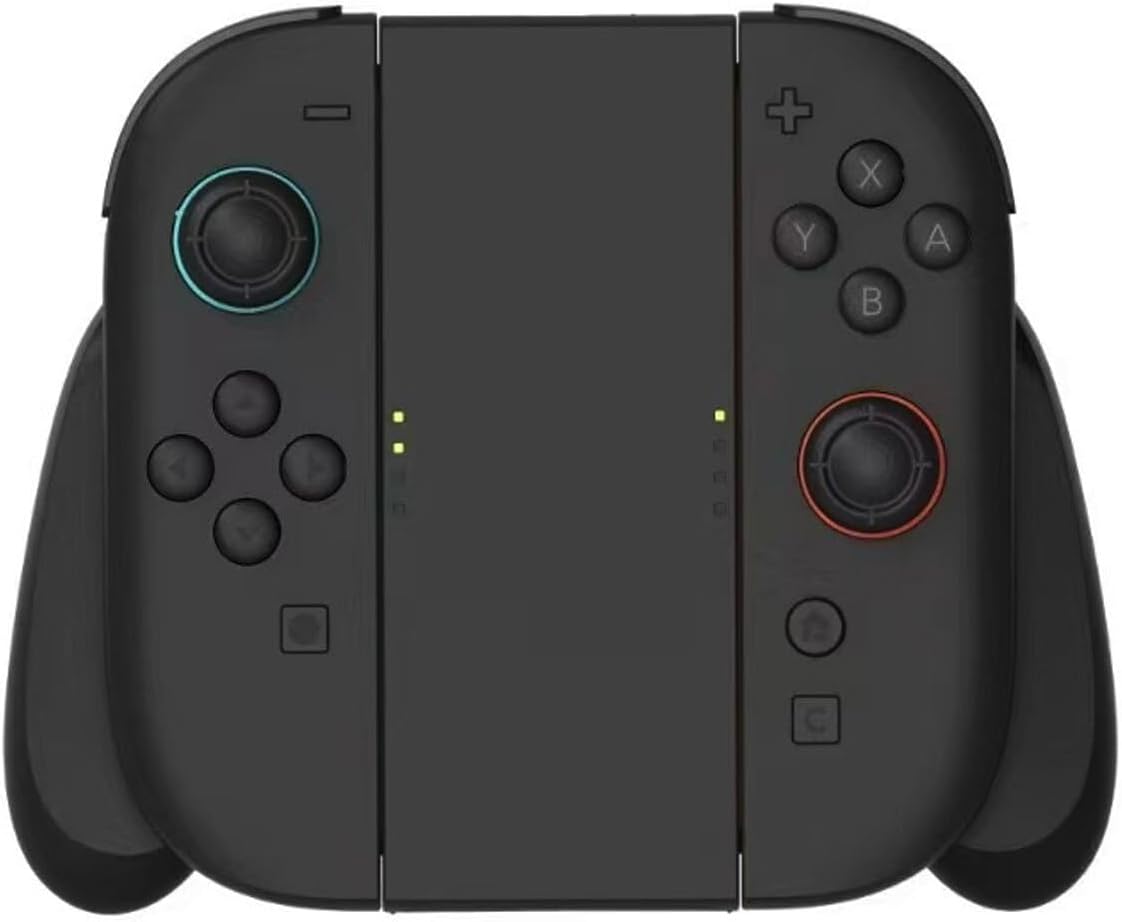 Joy-Con Controllers Grip for Nintendo Switch 2 Console, Black, 2-Pack Size DEMO