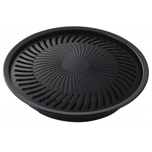 Iwatani Black Alloy Steel Griddle Pan 27cm Cooking Surface Kitchen Cookware NEW