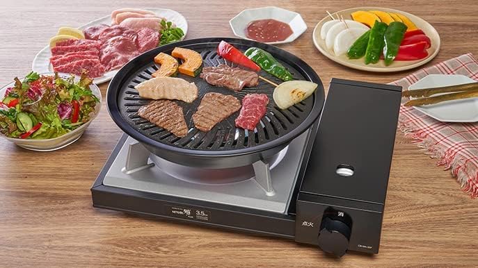 Iwatani Black Alloy Steel Griddle Pan 27cm Cooking Surface Kitchen Cookware NEW