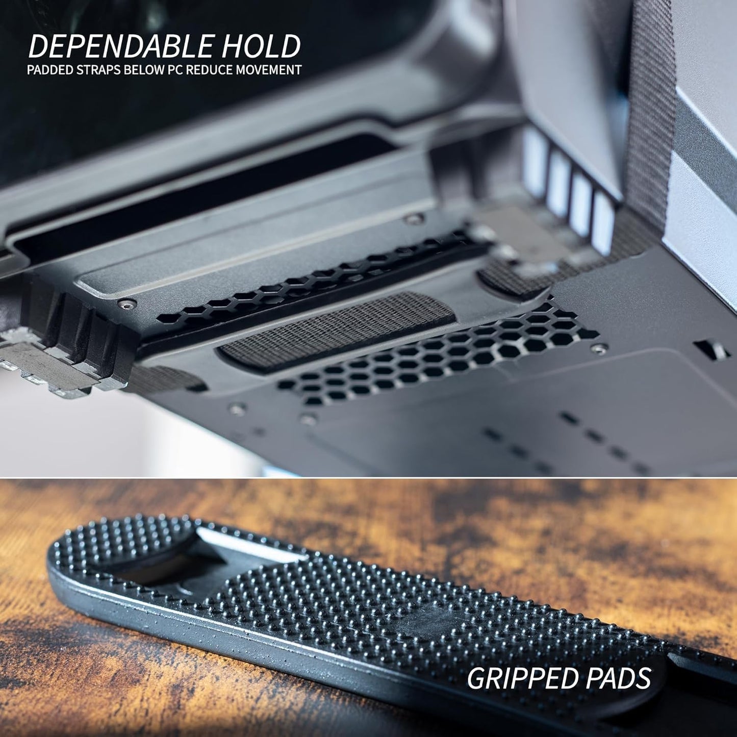 VIVO Adjustable Computer Cases Under-Desk and Wall Mount PC Holder Bracket NEW