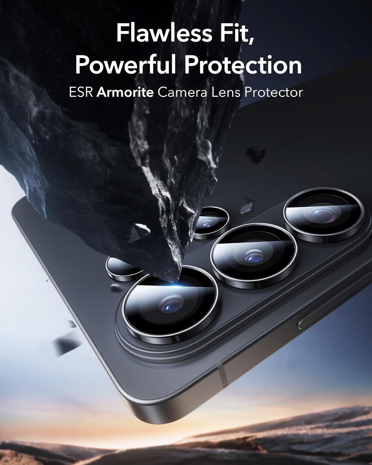 ESR Tempered Glass Lens Protectors for Samsung Galaxy S26 Ultra Camera Size NEW