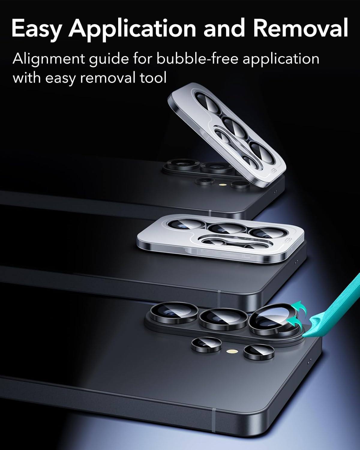 ESR Tempered Glass Lens Protectors for Samsung Galaxy S26 Ultra Camera Size NEW