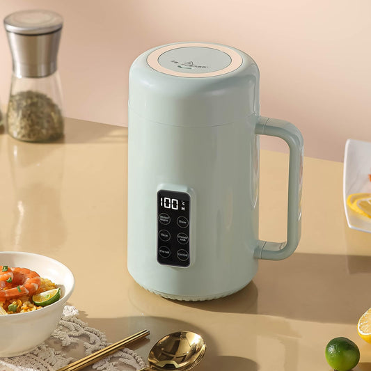 Portable Green 1L Electric Kettle for Travel, Compact Pot with Cordless NEW