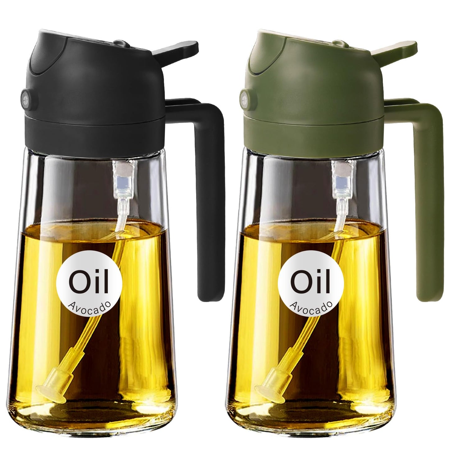 YARRAMATE Oil Oil Sprayers Sprayer for Cooking Food-Grade Glass Bottle NEW