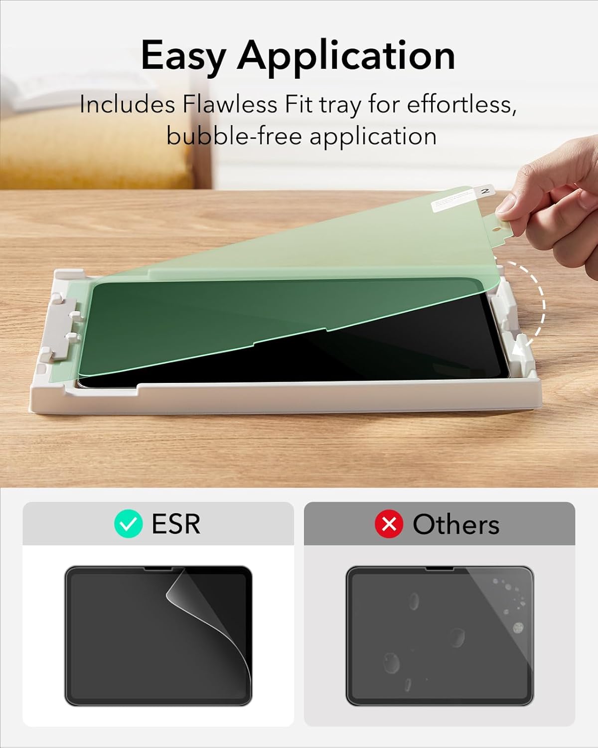 ESR 2-Pack Paper-Feel Screen Protectors for iPad Pro 13" (2025/2024) Size NEW