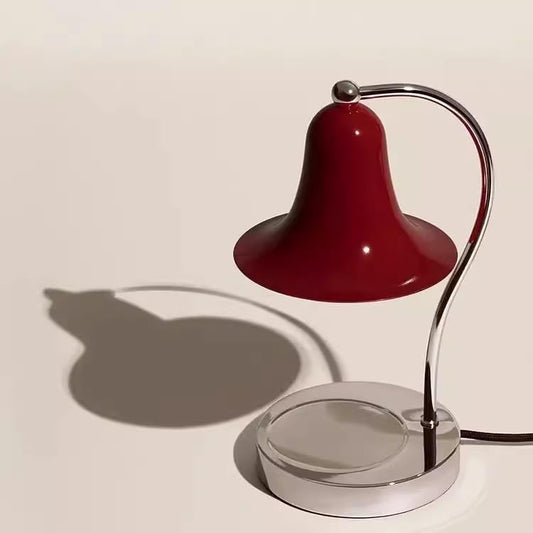 Adjustable Dimmable Aromatherapy Candle Warmer Lamp Burgundy Home Decor NEW
