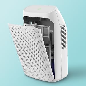 hysure 2000ml Dehumidifier for Home Damp Rooms & Basements, Air Purifier, DEMO