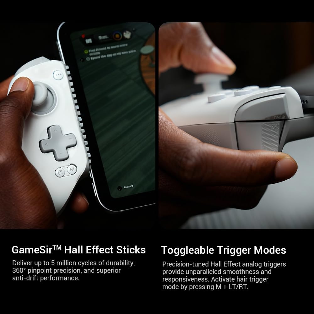 GameSir Wired Controllers Mobile Game Controller for iPhone, iPad & Android NEW