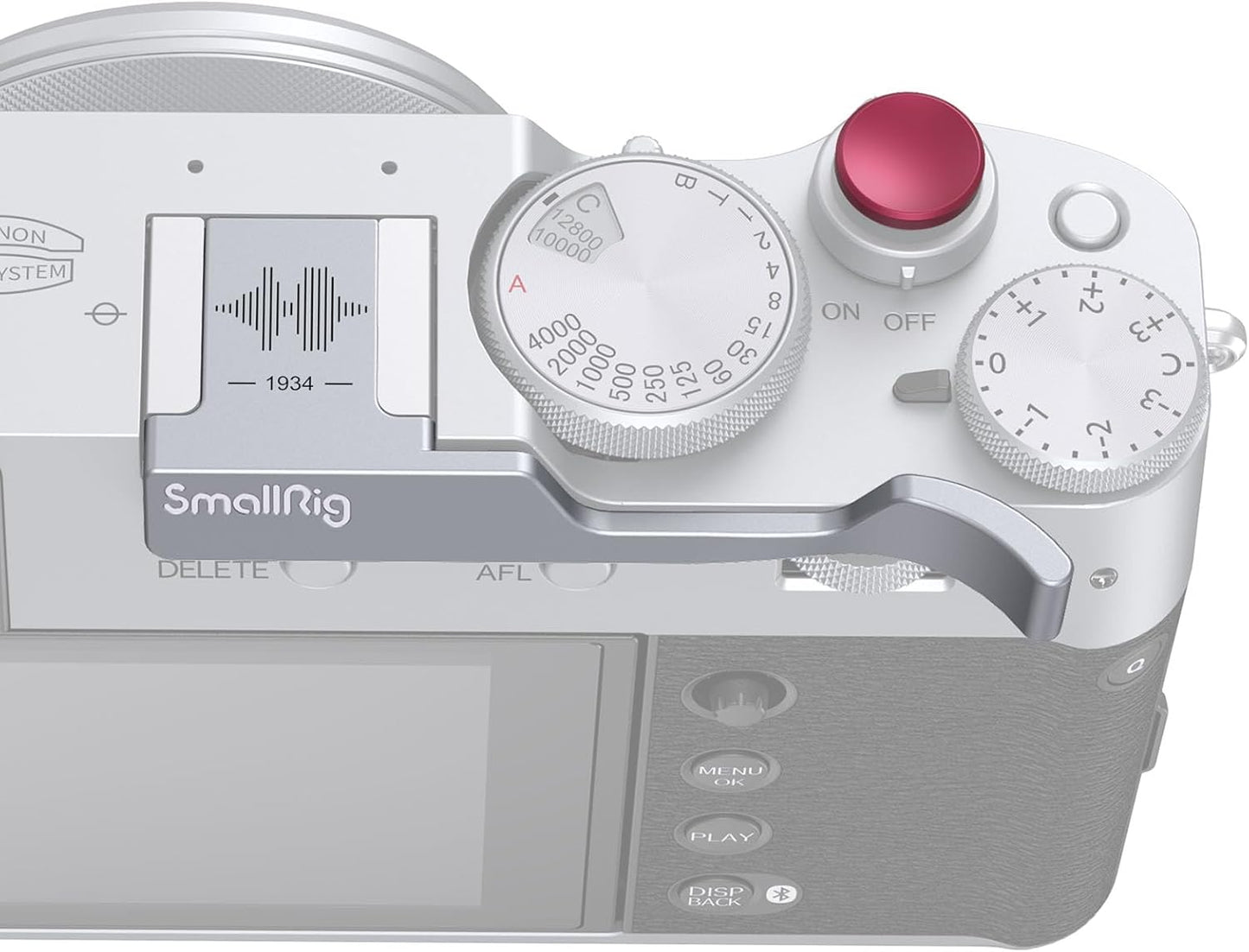 SMALLRIG Silver Thumb Battery Grip with Hot Shoe for FUJIFILM X100VI Camera NEW