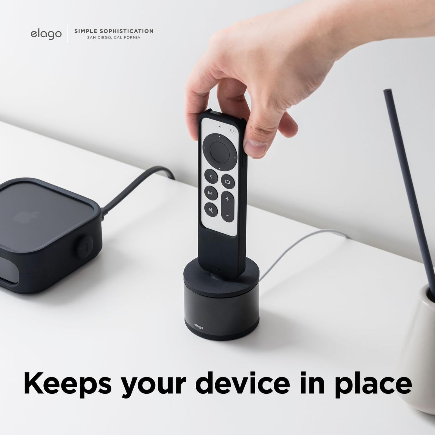 elago Black Docking Station Charging Dock for iPhone iPad Tech Accessories NEW