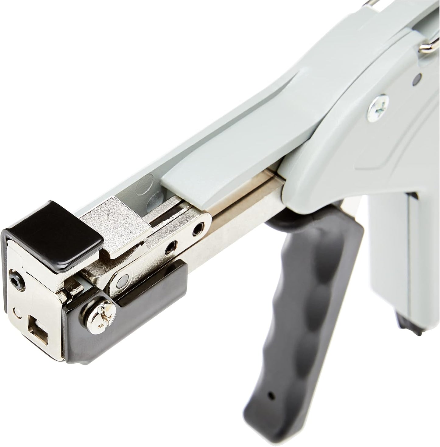 Duratool Durable Reusable Cable Tie Gun in Grey Stainless Steel NEW