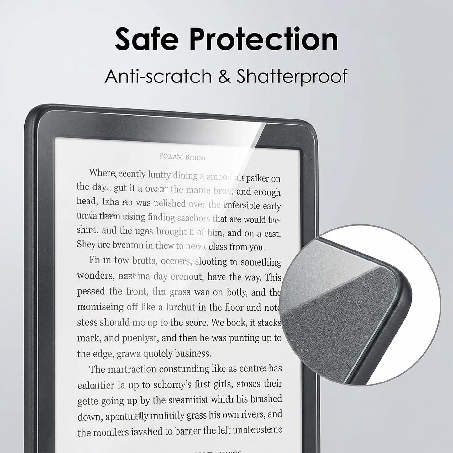 Lapetwbn Transparent Screen Protector for Kobo Clara 2E 6.0 Inch eReader NEW