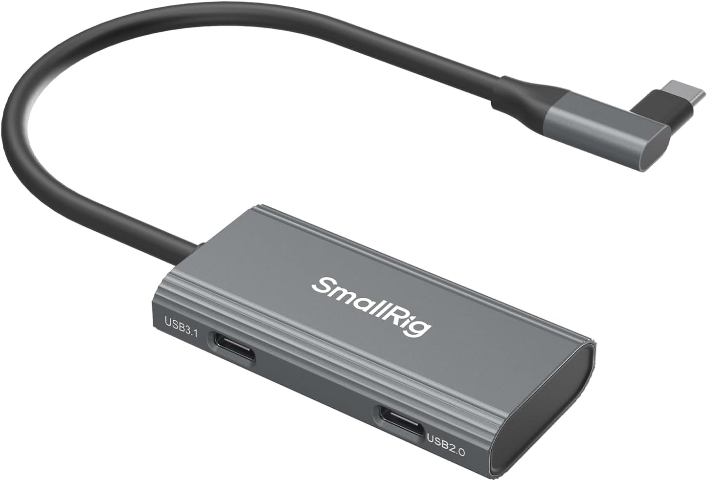 SMALLRIG 4-in-1 USB Hubs USB-C Hub with Cold Shoe Mount and Type-C DEMO