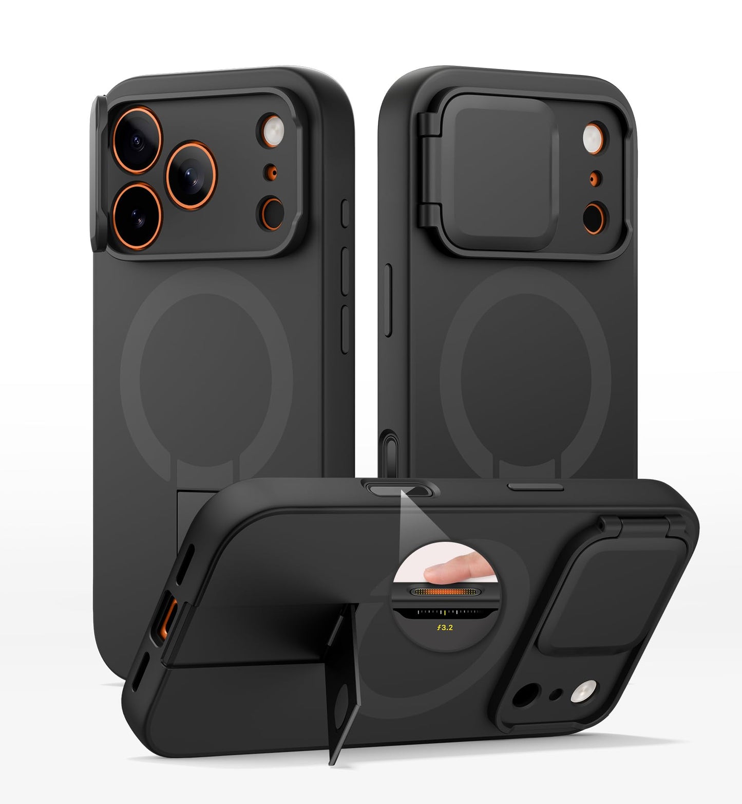 SURITCH Protective Phone Case for iPhone 17 Pro Max with Camera Cover DEMO