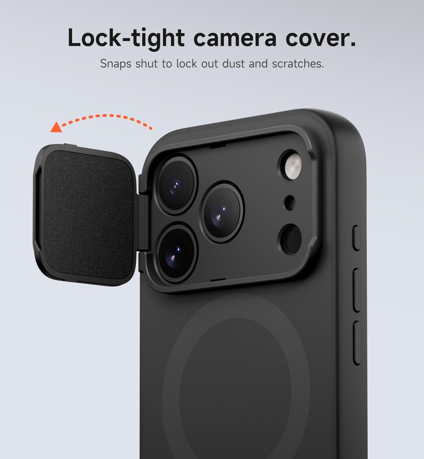 SURITCH Protective Phone Case for iPhone 17 Pro Max with Camera Cover DEMO