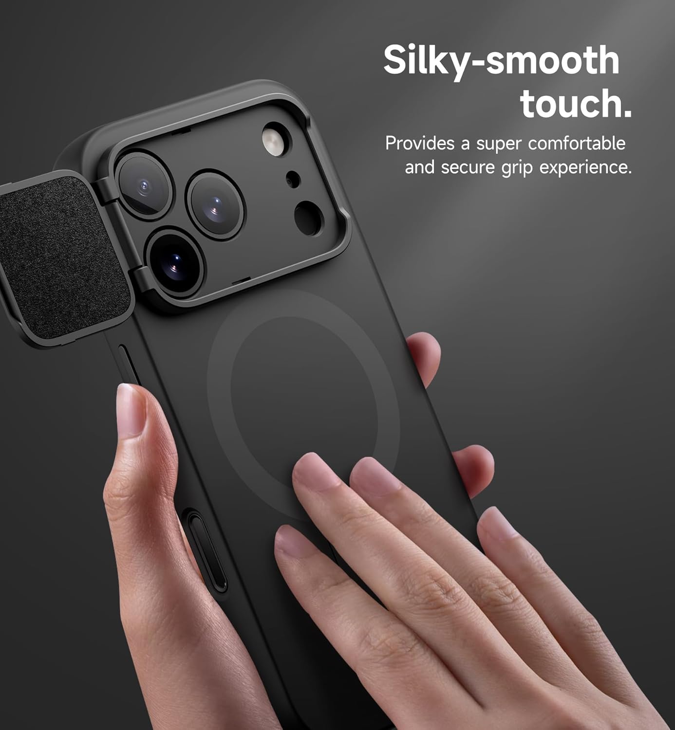 SURITCH Protective Phone Case for iPhone 17 Pro Max with Camera Cover DEMO