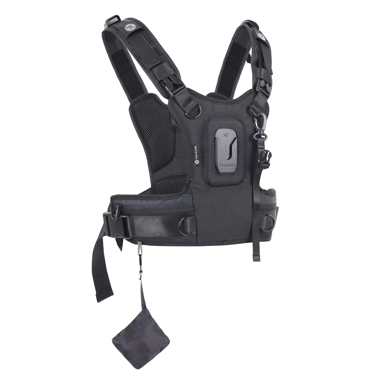 4J LEDR Unisex Adjustable Camera Chest Harness Strap by in Black Size NEW