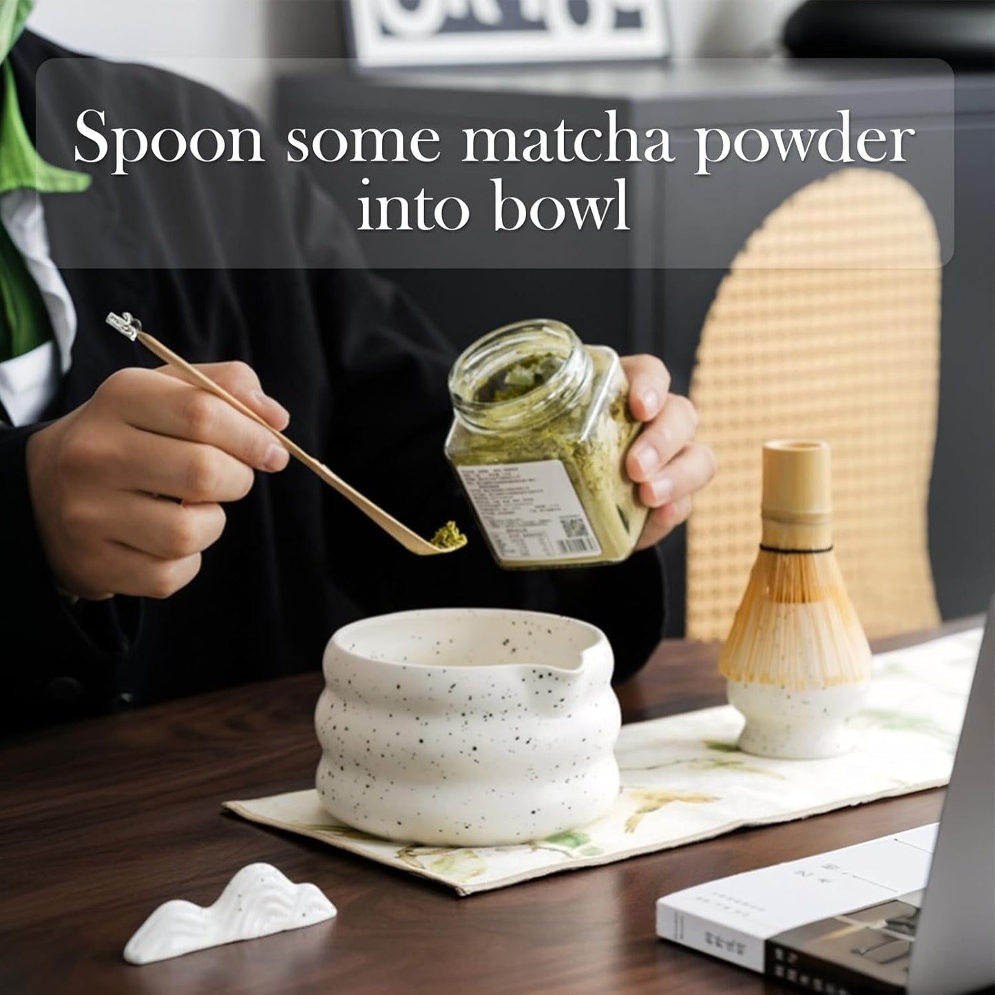 Premium 7-Piece Tea Sets Matcha Tea Ceremony Set with Whisk - Elegant NEW