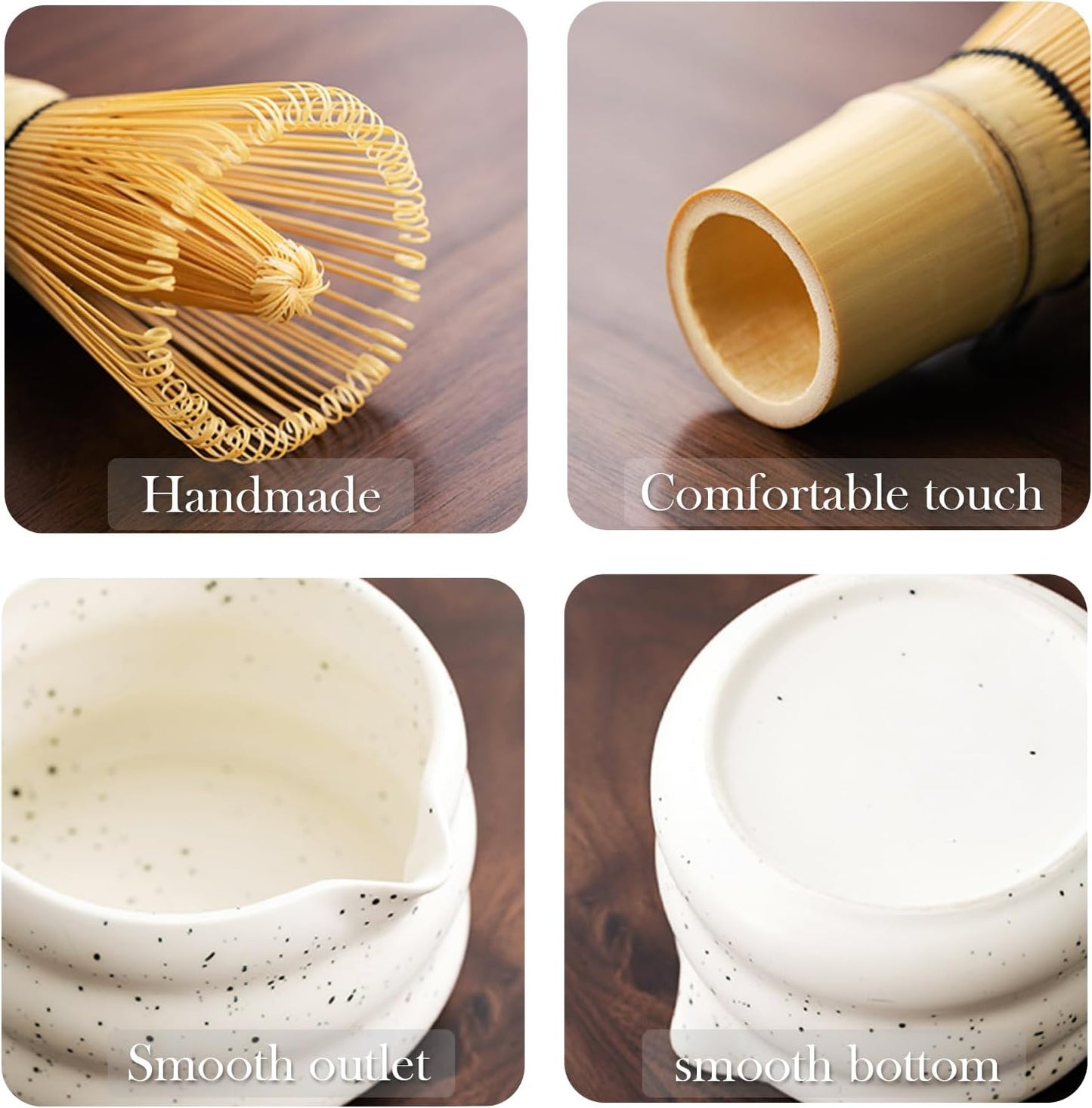 Premium 7-Piece Tea Sets Matcha Tea Ceremony Set with Whisk - Elegant NEW