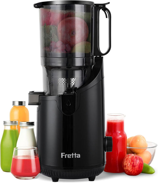 Fretta Slow Juicers Masticating Juicer Extractor Cold Press Electric 1.8L NEW