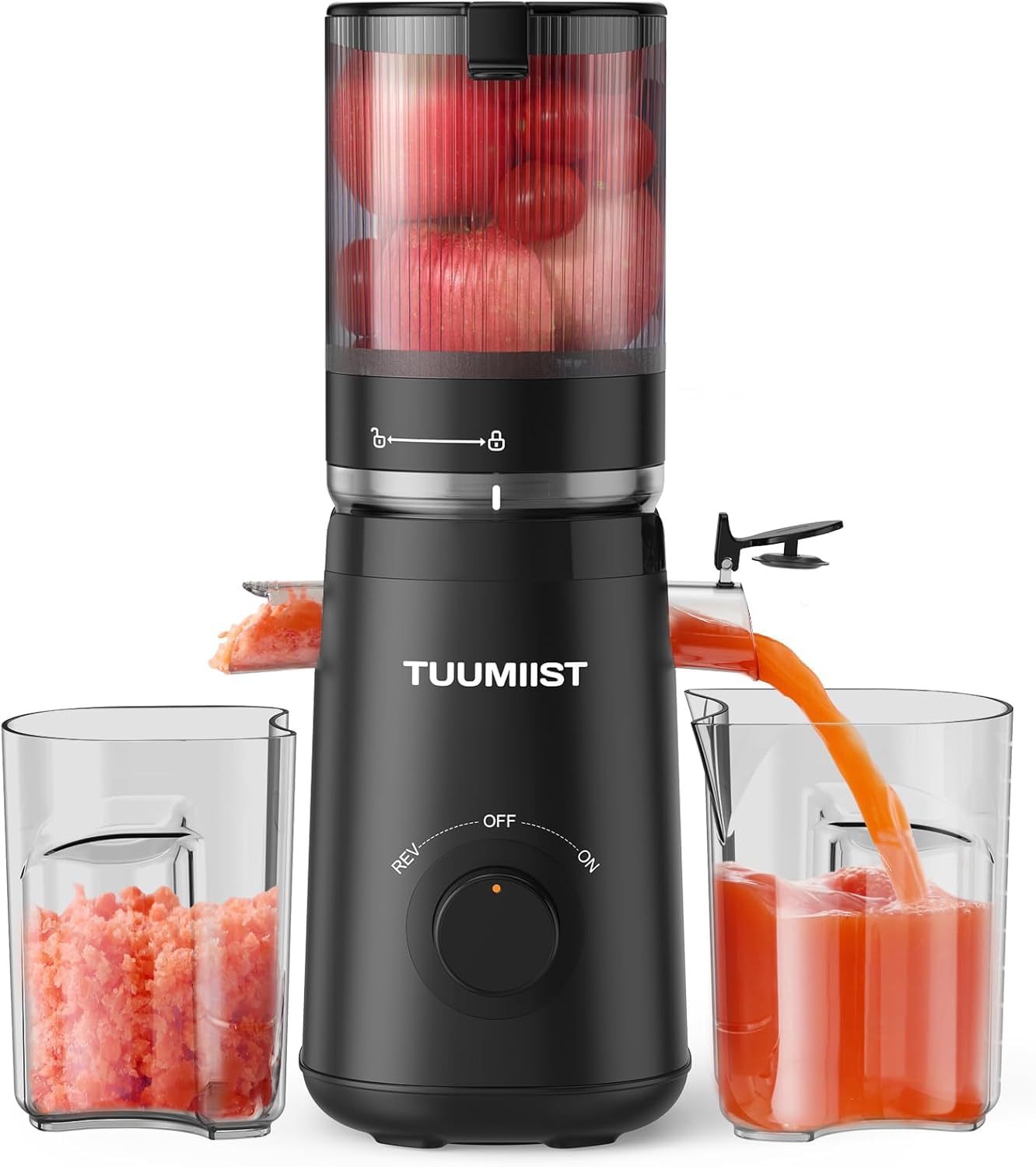 Slow Masticating Juicers Juicer Machine Cold Press Juice Extractor, 1.8L NEW