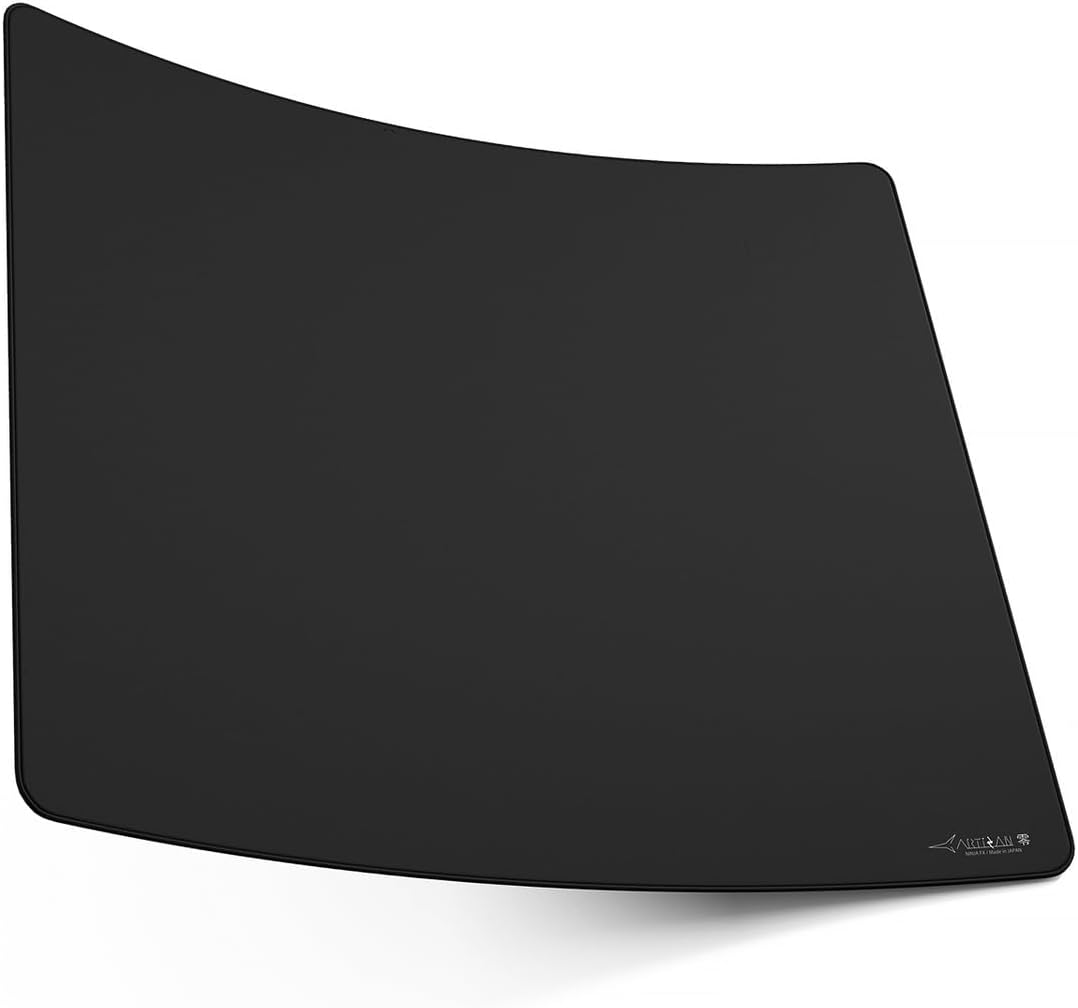 ARTISAN X-Large Soft Black Premium Ergonomic Mouse Pad Desk Accessory Size NEW