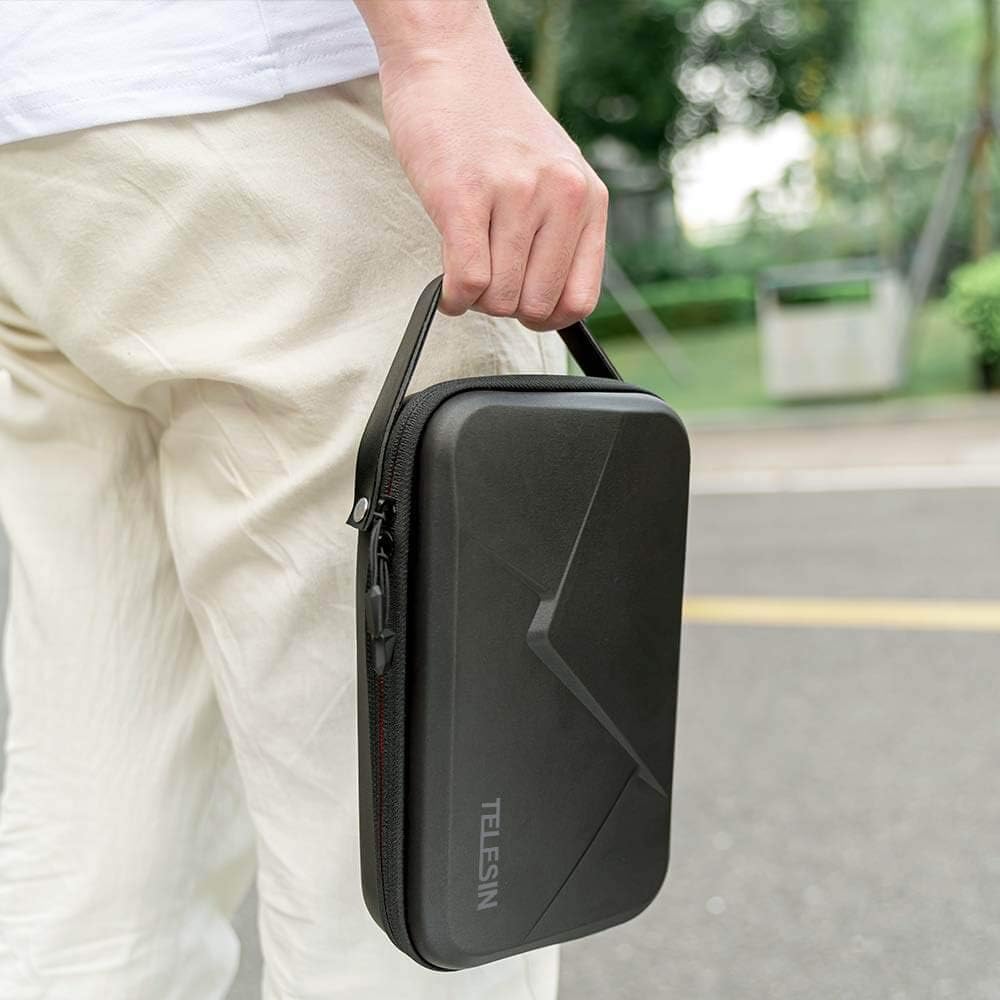 TELESIN Portable Waterproof Storage Bag for Action Camera 240 x 145 60 mm NEW
