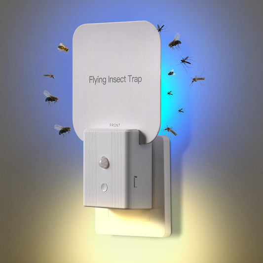 Automatic White Traps Fruit Fly Trap with Night Light for Effective Pest NEW