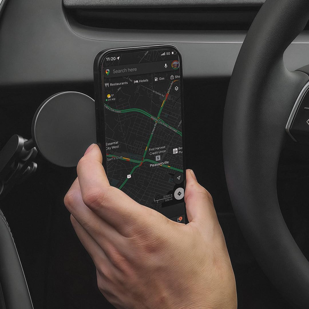 VION Premium Car Grips Alloy Car Phone Mount Holder for Tesla Model 3 in NEW