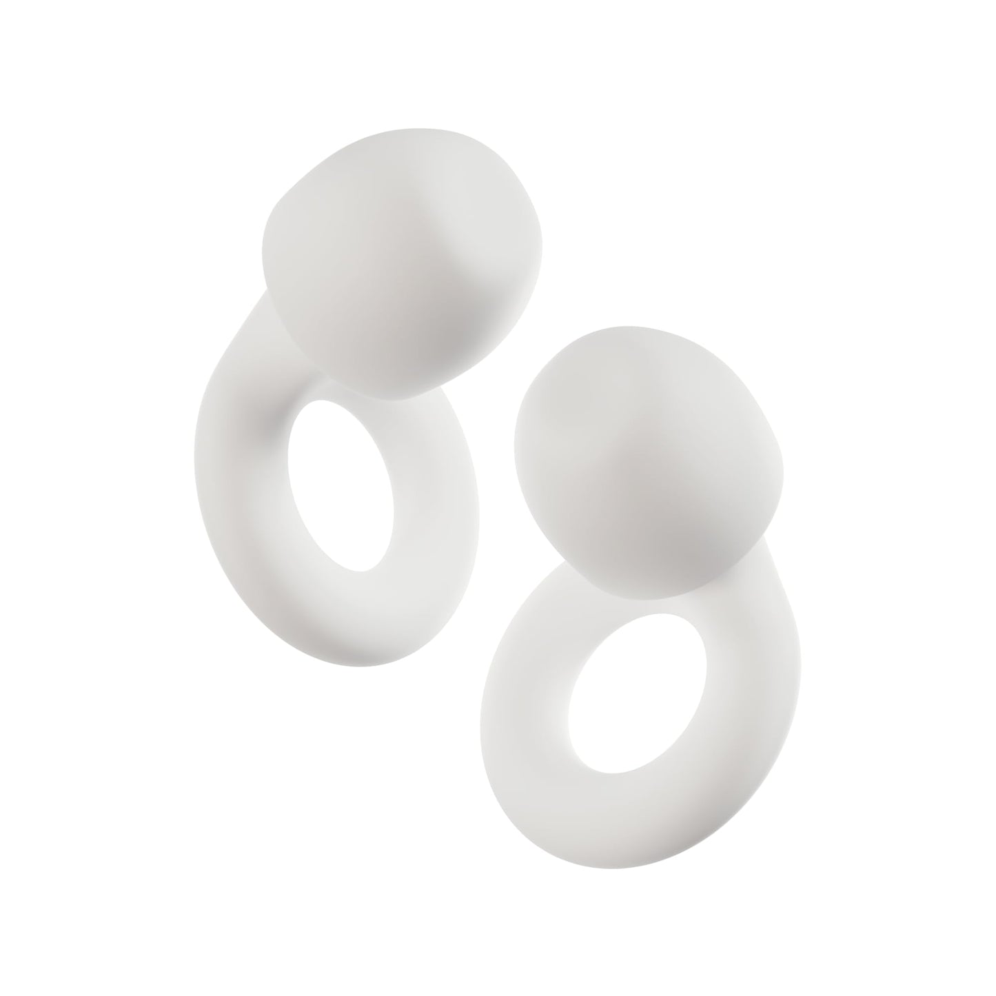 Loop Quiet Ear Plugs Reusable Noise Reducing Earplugs for Sleeping, White NEW
