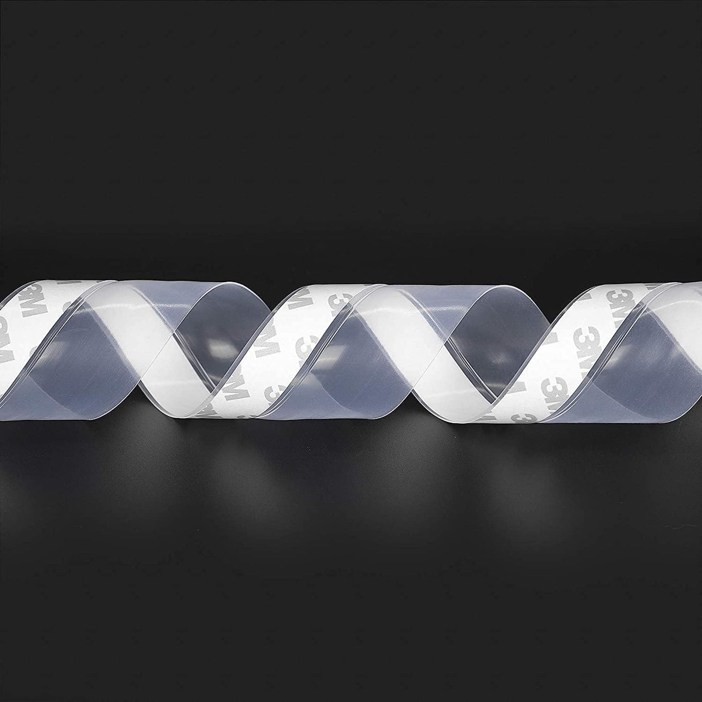 Transparent Silicone Door Seal Strip - 16 Ft Window Sealing Weatherstrip NEW