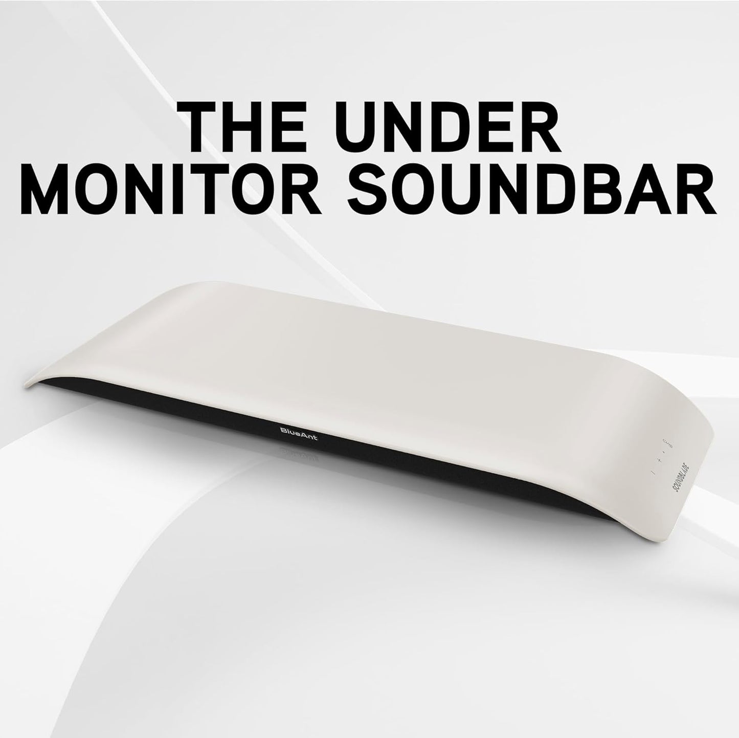 BlueAnt 2.1 Channel White Desktop Soundbar PC Speakers for Home Office DEMO