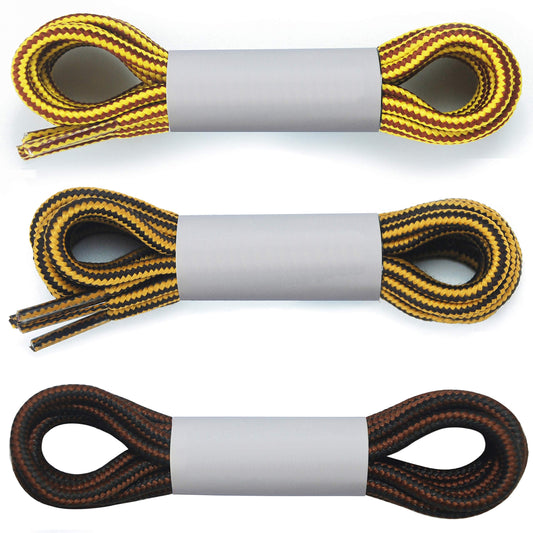 lorpops Heavy Shoe Laces Duty Shoelaces for Boots, Work & Hiking Shoes NEW