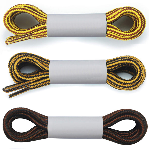 lorpops Heavy Shoe Laces Duty Shoelaces for Boots, Work & Hiking Shoes NEW