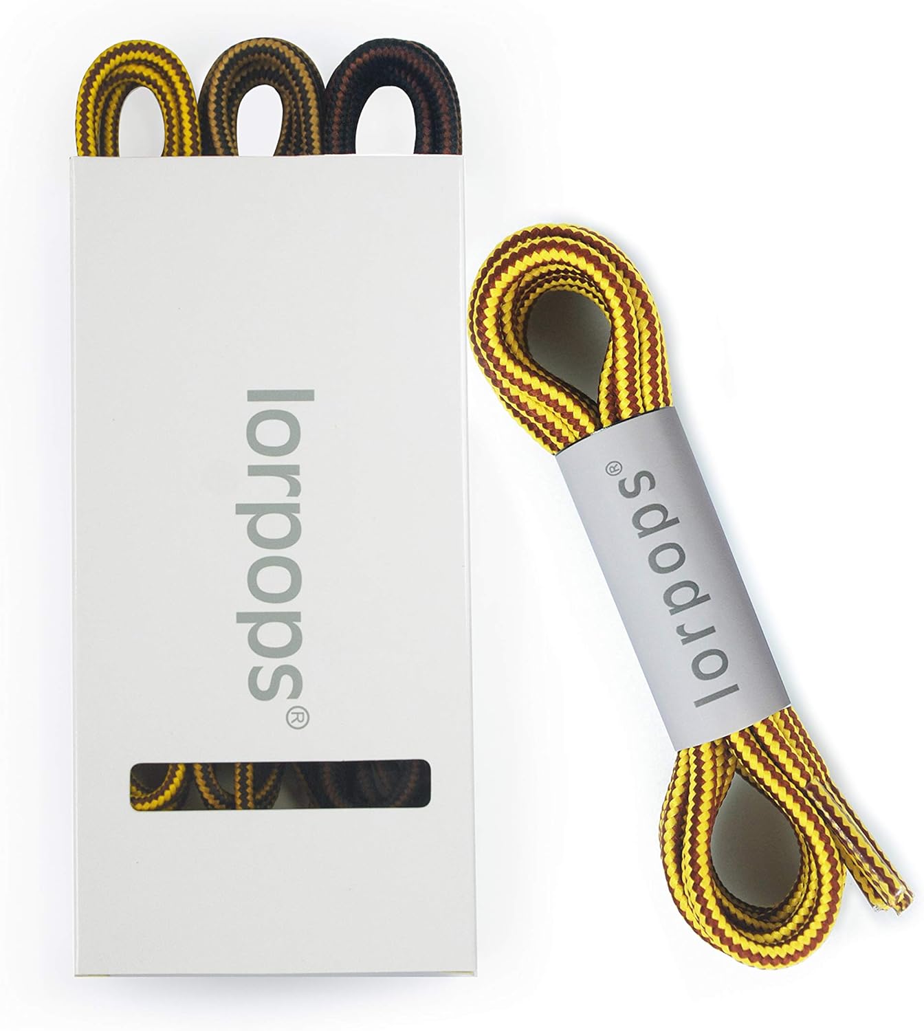 lorpops Heavy Shoe Laces Duty Shoelaces for Boots, Work & Hiking Shoes NEW