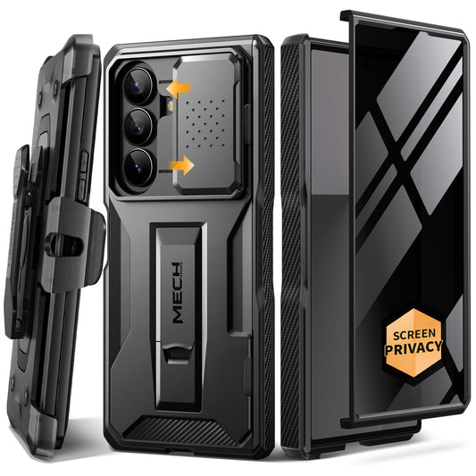 Tongate Black Privacy Screen Slide Camera Phone Case Protector for DEMO