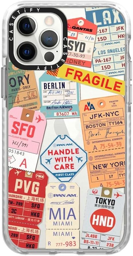 CASETiFY Travel AirTags Protective Phone Case for iPhone 14 Pro Max - Secure NEW