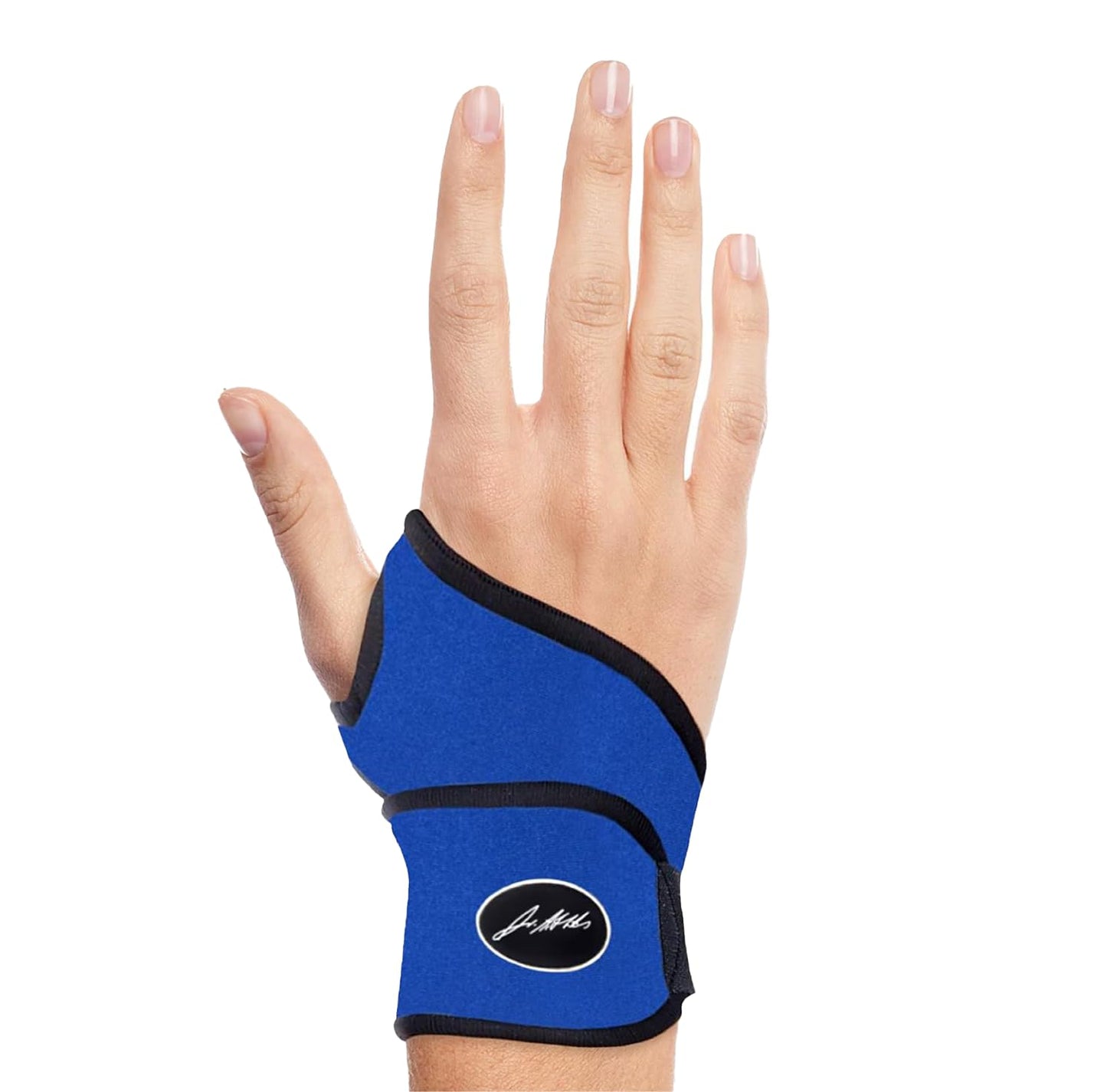 Dr. Arthritis Premium Adjustable Wrist Brace Hand Support Compression Blue NEW