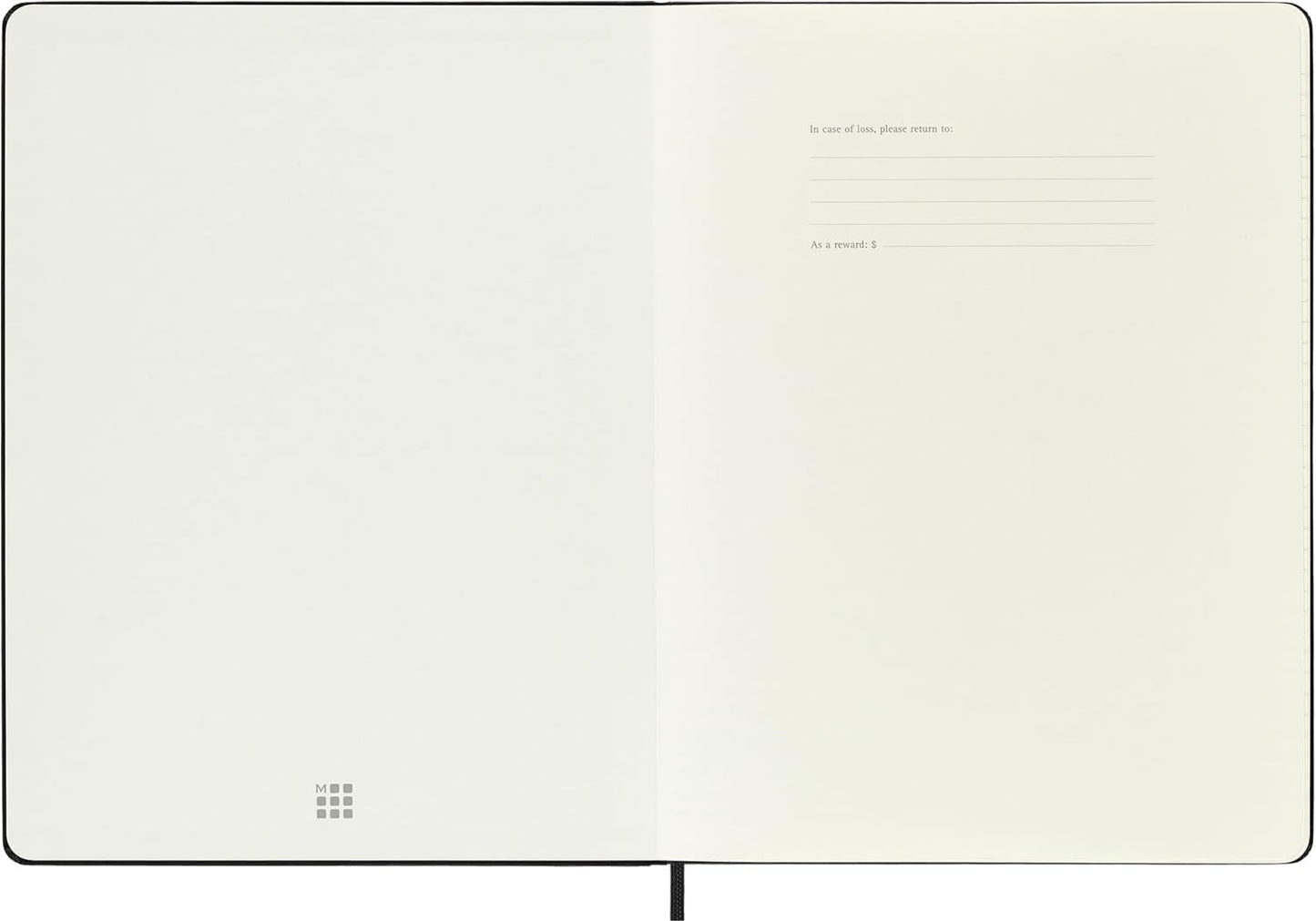 Moleskine 2025-12 Month Pro Weekly Vertical Executive Notebooks in Black NEW