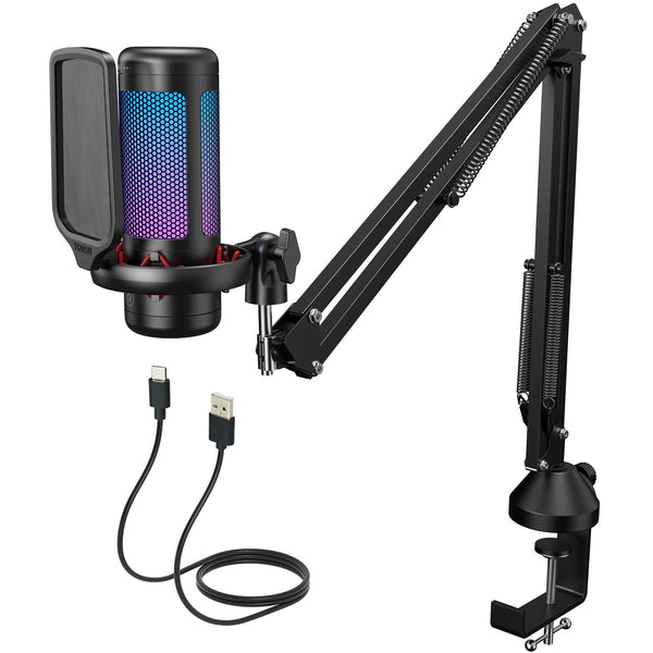 TONOR USB PC Microphones Condenser Microphone for PC, Computer, PS4/PS5 NEW