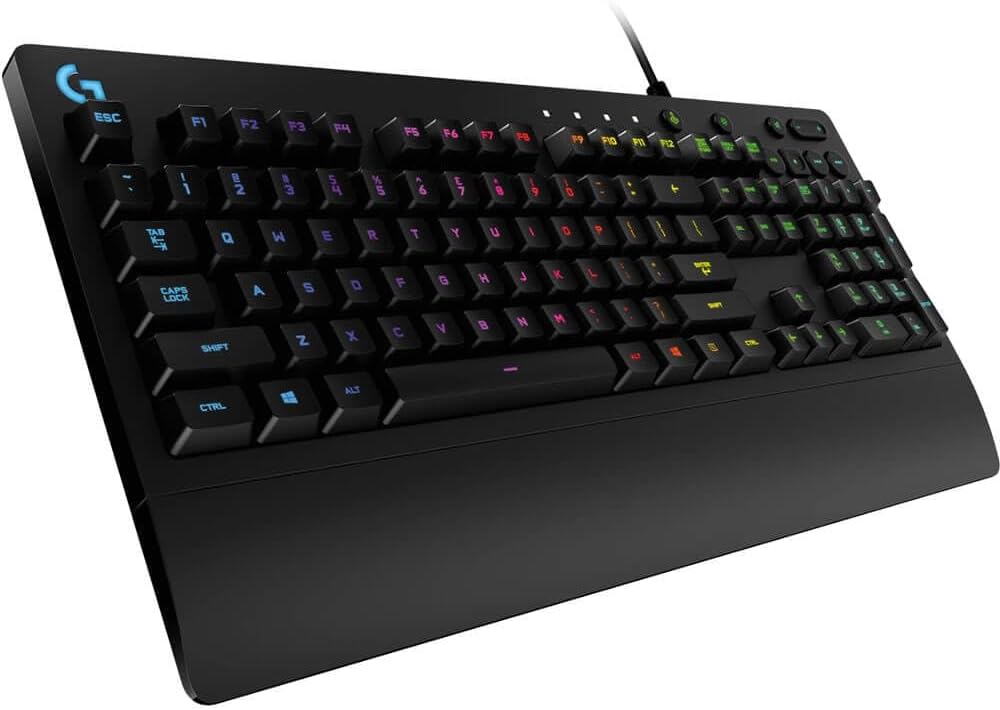 Logitech Black Keyboards Full Sized High-Performance Gaming Keyboard for DEMO