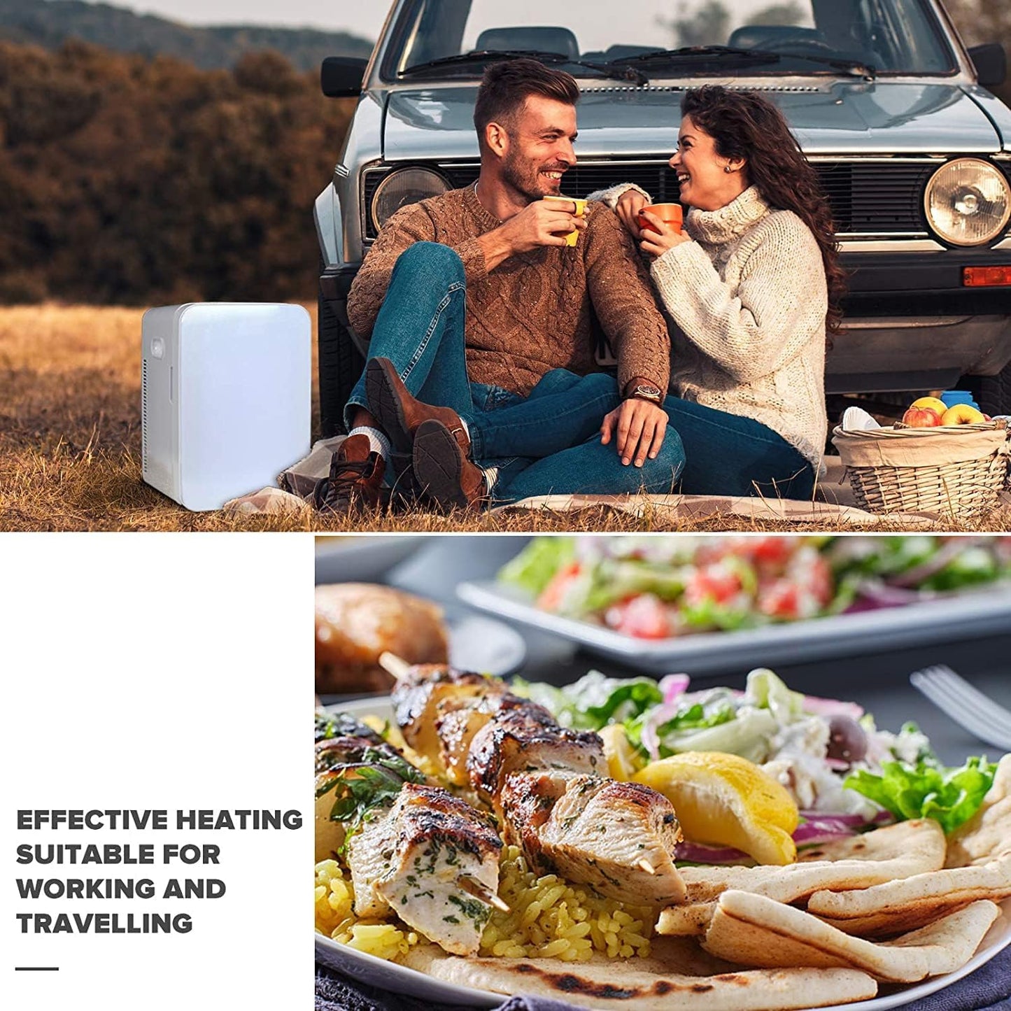 Portable Mini Refrigerators Fridge Compact Car Refrigerator Cooler Freezer DEMO