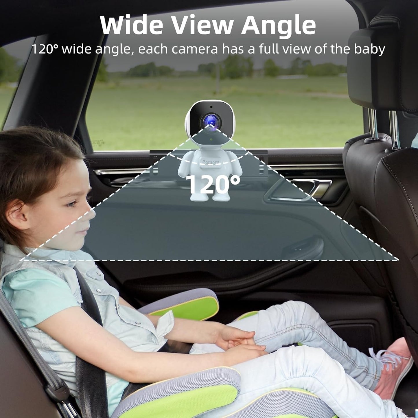 6.86" Ultrawide 7-in-1 AHD Car Video Monitor with 1080P Backup Camera, DEMO
