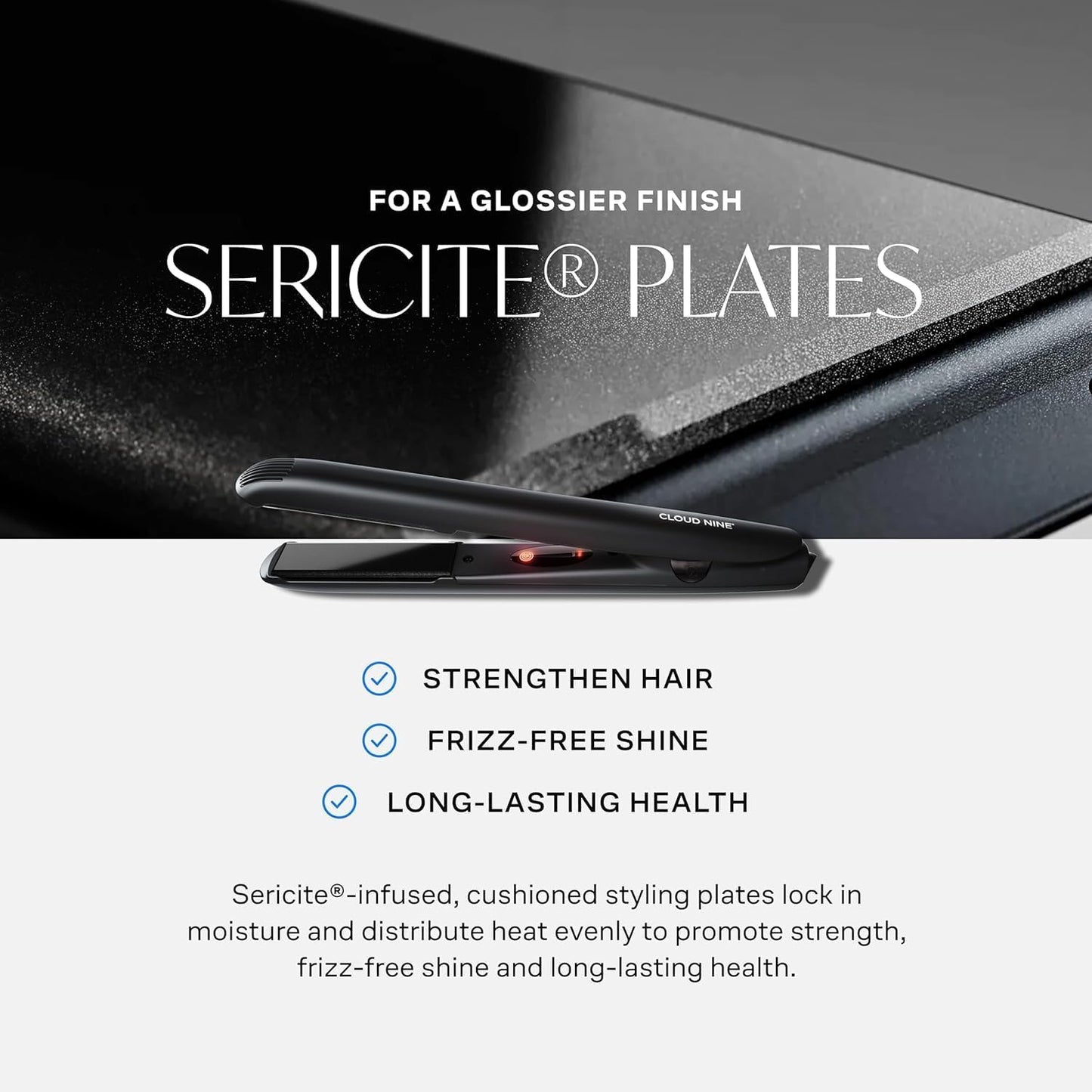 CLOUD NINE Professional Hair Straightener with Variable Heat Control, DEMO