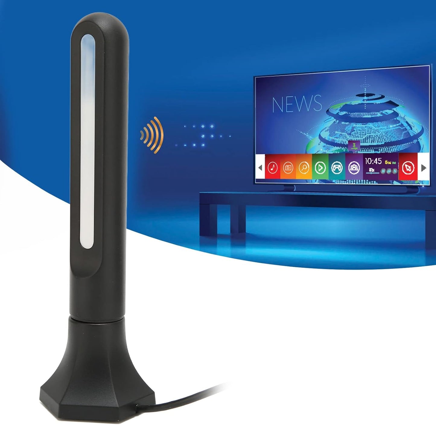 Powerful 4K TV Antennas HDTV Antenna for Indoor or Outdoor Use - High DEMO
