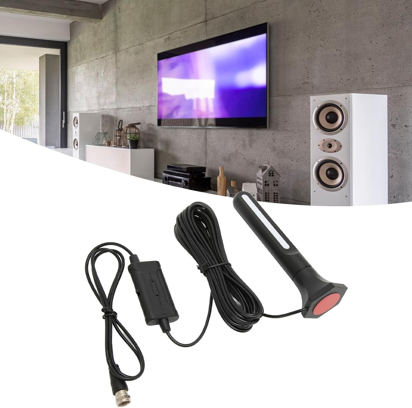 Powerful 4K TV Antennas HDTV Antenna for Indoor or Outdoor Use - High DEMO