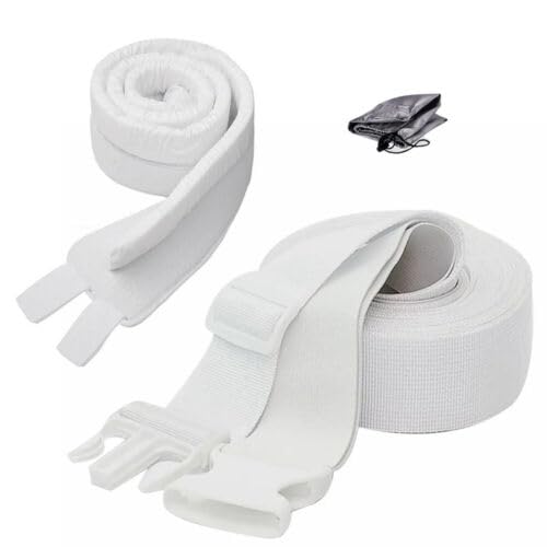 Extra Wide Adjustable Bedding Converter Mattress Topper, 200x20cm White NEW