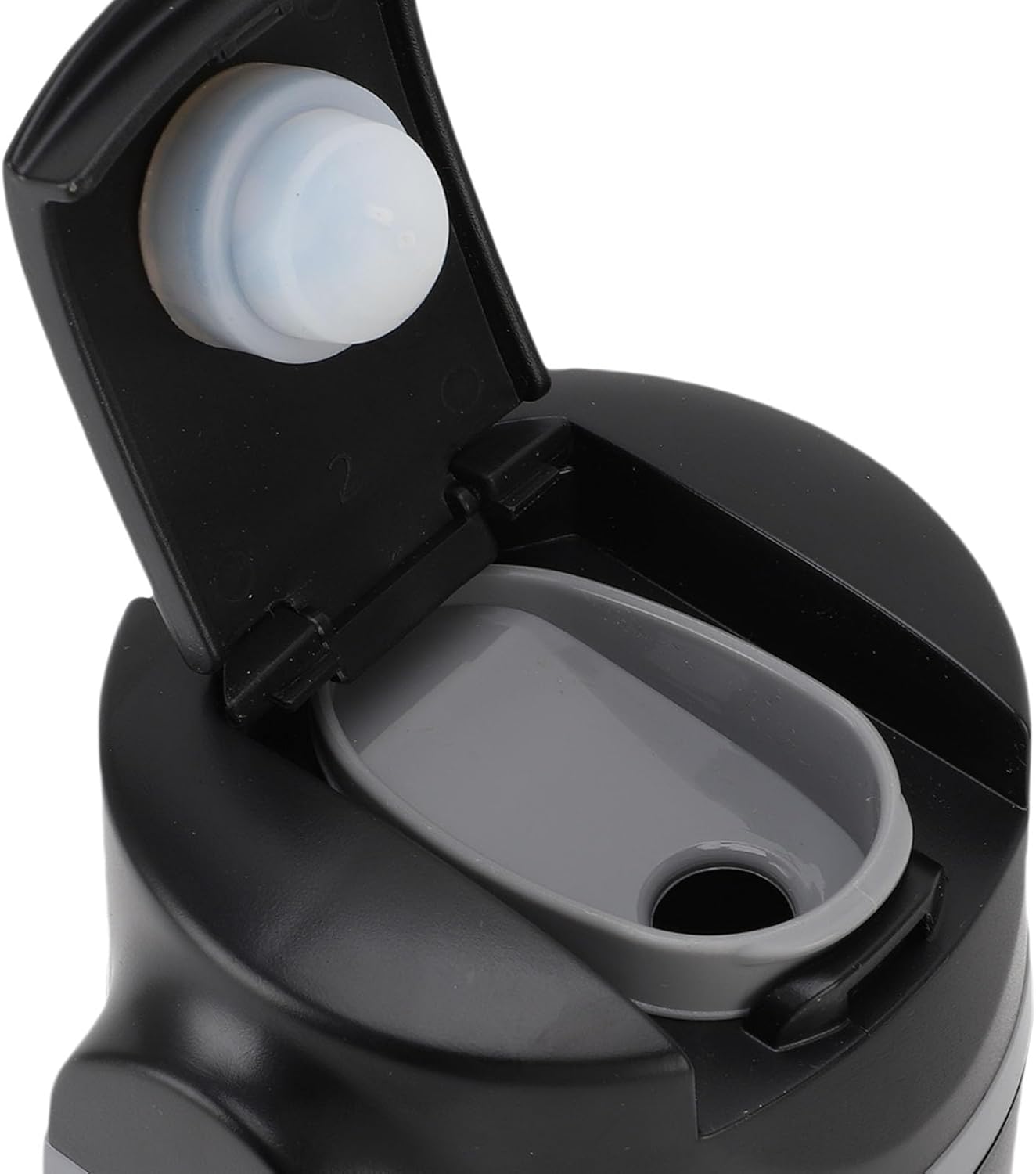 Portable 500ML Electric Car Kettle, 12V-24V Travel Water Boiler, Black NEW